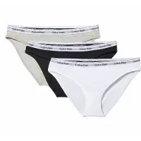 Calvin Klein 000qd5207e Panties 3 Units Multicolore 3XL Femme
