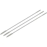 Piebert 3x brosse de nettoyage 3/7 mm pour systèmes à lait, buses à café, unités d'infusion