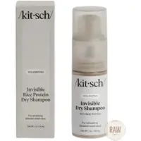 Kitsch Volumizing Rice Protein Shampooing Dry Shampooind Powder - Shampooing sec pour les femmes et les hommes sans blanc absorbe l'huile non gra