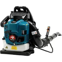 StarTech.com Souffleur à essence à dos - Souffleur 4 temps - Puissant pour le jardin et la pelouse - Boîtier léger en PP - Outil de jardinage professionnel - Bleu