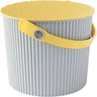 Hachiman Fraichair Bucket mini Eimer Grau / Gelb 4L