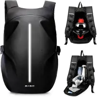 Sonstiges Sac à dos moto homme étanche Sac à dos pour casque Sacoche pour ordinateur portable