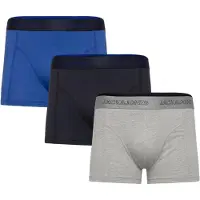 Jack & Jones Boxers JACCOOPER SOLID TRUNKS X3 hommes - Multicolore - EU M