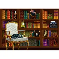 Bluebird Puzzle Puzzle The Vintage Library - 1000 Teile
