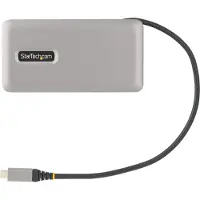 StarTech.com Dkt31cdhpd3 Multiport Hub Argenté