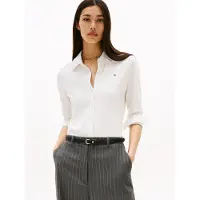 Tommy Hilfiger Chemisier '1985 Slim Fit' blanc