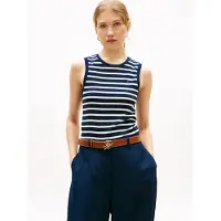Tommy Hilfiger Cody Sleeveless T-shirt Bleu XL Femme