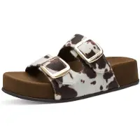 Marco Tozzi Mule beige / blanc