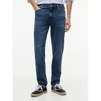 Tommy Hilfiger Jean 'Denton Whiskered Straight' bleu foncé