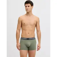 Jack & Jones Boxers JACTIMOTHY SOLID TRUNKS X3 hommes - Multicolore - XL