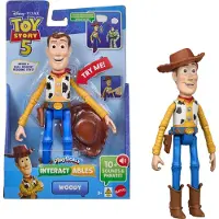 Mattel Figurine Woody Toy Story Interactables, multicolore Enfants, multicolore, taille unique