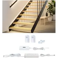 Paulmann Kit d'installation de bandes LED MaxLED pour escaliers, max. 25 W 25 VA
