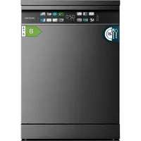 Cecotec Lave-vaisselle, 60 cm, 14 couverts, 8 programmes et 44 db avec mode Comfort Wash, couleur Dark.