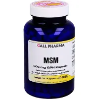 Hecht Pharma GmbH Geschäftsbereich Handelsware GALL PHARMA MSM 500 mg GPH gélules, 180 gélules