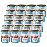 SUPER RAFI RAFI Super avec de l'agneau et des cœurs de dinde pâté pour chiens 24x800g