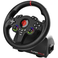 Subsonic Superdrive 220 RS Noir USB Volant + pédales Nintendo Switch, PC, PlayStation 4, Xbox One, Xbox Series S, Xbox Series X