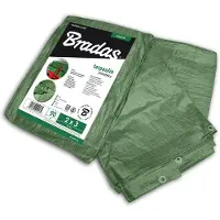 Bradas Bâche verte renforcée 90G 4 X 6M