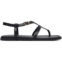 Tommy Hilfiger Tongs 'Strap Toe Post' noir