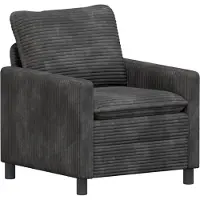 vidaXL Canapé Gris foncé 76 x 81 x 87,5 cm Polyester