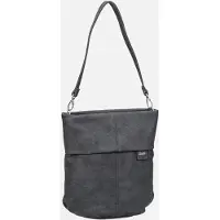 Zwei Sac bandoulière 'Mademoiselle' gris