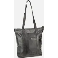 Green Burry GREENBURRY Cuir sac shopper sac à épaule Colombiana Vertical Shopper Black noir