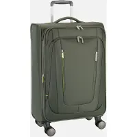 American Tourister trolley Wanderlite Spinner Exp. TSA Dark Khaki vert sapin 70cm