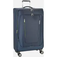 American Tourister trolley Wanderlite Spinner Exp. TSA Dark Navy bleu marine 80cm