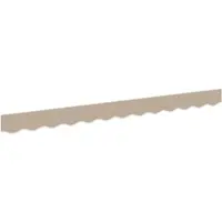vidaXL , remplacement de jupe de marquise, beige, 230 x 20 cm, polyester