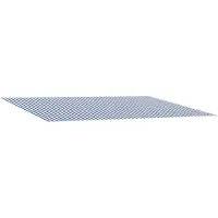 vidaXL Tissu de remplacement pour store bleu et blanc 300 x 200 cm en polyester