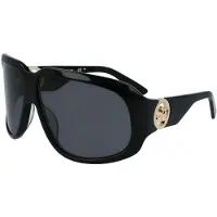 Longchamp 736s Woman Sunglasses Noir Black Femme
