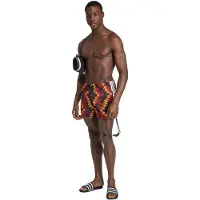 Adidas Football-inspired Graphic 5´´ Swimming Shorts Rouge 2XL Homme
