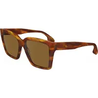 Victoria Beckham 672s Woman Sunglasses Marron Copper / Rust 2/CAT2 Femme