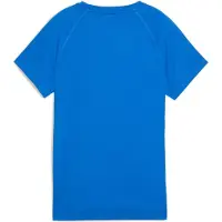 Puma Femmes, T-shirt de sport, W CROSS THE LINE TEE 3.0 (M), Bleu, M