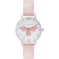 Olivia Burton Montre - - OB16FB25 - Cuir et acier inoxydable - 34 mm - Quartz