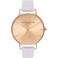 Olivia Burton Montre - - OB16BD110 - Cuir - Doré - Étanchéité 3 ATM