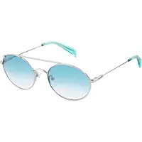 Tous Lunettes de soleil - - STO386-53579Y - Argent - Verre bleu - Tendance