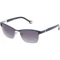 Carolina Herrera She0695608pn Woman Sunglasses Bleu Femme