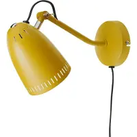 Superliving Applique Métal "Dynamo" jaune moutarde mat
