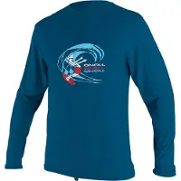 O'Neill O´zone Long Sleeve Rash Guard Bleu 24 Months Fille