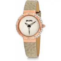 Folli Follie Montre Femme - - WF13B032SP - Cuir - Ø 28 mm - Quartz