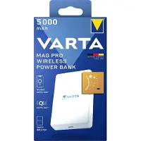 Varta 57903101111 Powerbank "MAG Pro Wireless Power Bank", 5.000 mAh