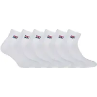 FILA FI/AM/LOWX6 Lot de 6 paires de chaussettes homme blanc - 43/46