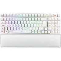 Asus Clavier gaming Azerty Français sans fil Rog Strix Scope II 96 RX Bluetooth Blanc