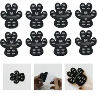 INF Paquet de 24 coussinets antidérapants imperméables pour pattes de chien M