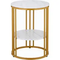 Relaxdays Table-d'appoint (40 x 40 x 56 cm)