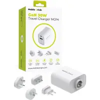 Mobile Origin GaN 30W Travel Charger MO14, EU,USA,UK,AUS