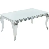Invicta Table basse 100 cm en verre, design moderne, pour salon - ACHETER MAINTENANT