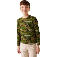 Regatta T-shirt à manches longues Wenbie III Vert 11-12 ans Vert 11-12 ans