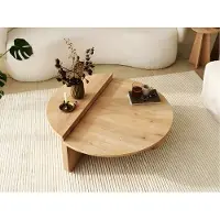 Skye Decor , Podium - Sapphire Oak, Couchtische, Saphir-Eiche, 90 x 30 x 60 cm