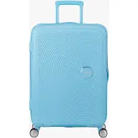 American Tourister trolley Soundbox Spinner 67 / 24 TSA EXP Trolley Blueberry Fizz bleu clair